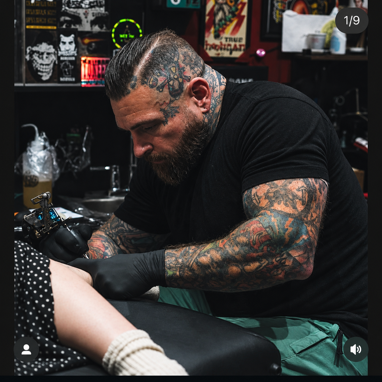 Mike Hooligan, Owner / Tattooer