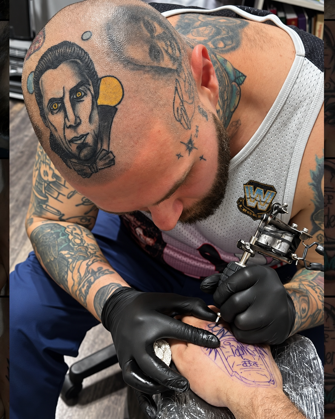 Steve Yuneek, Tattooer